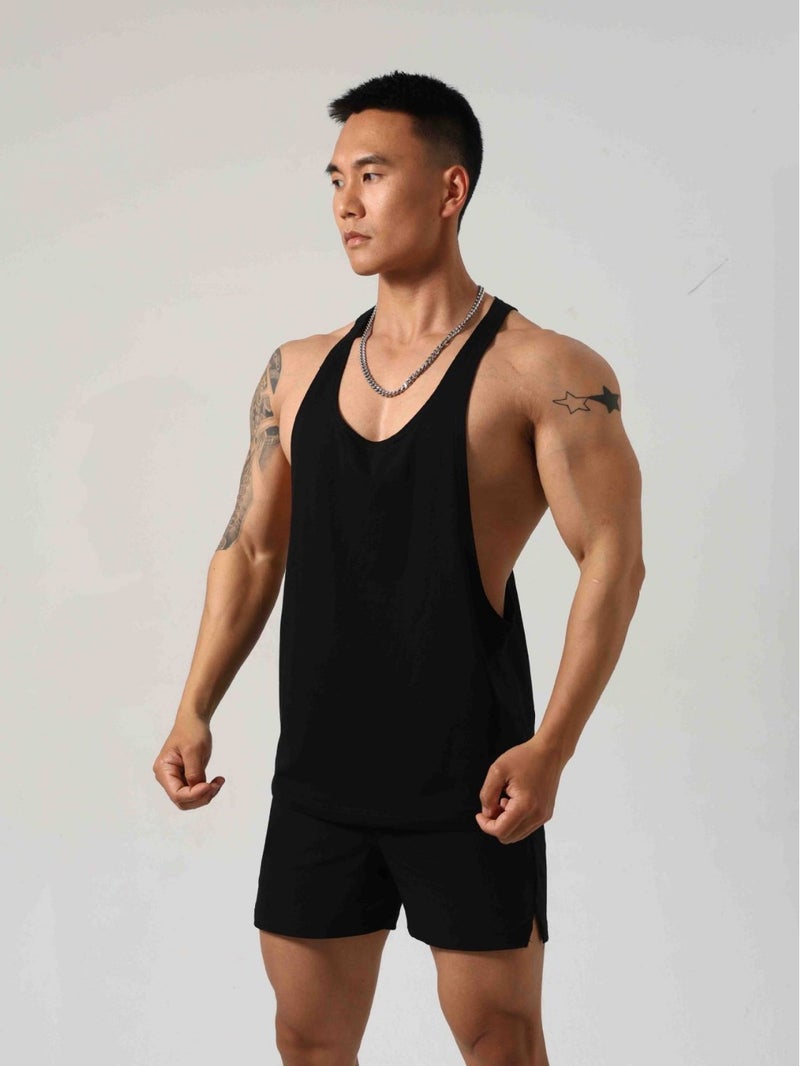 Loose Sports Casual Cotton Vest Moisture Wicking Cotton Waistcoat - Image 4